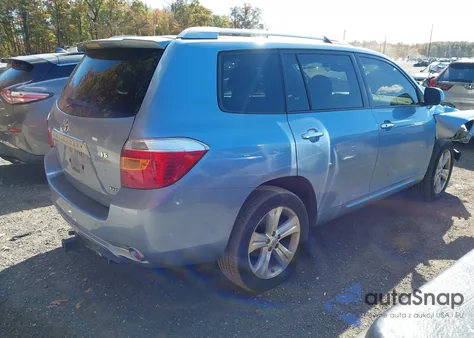 2008 Toyota Highlander Limited из США, поврежденный, VIN JTEES42AX82089407